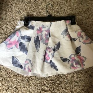 Vintage Floral Mini Skirt